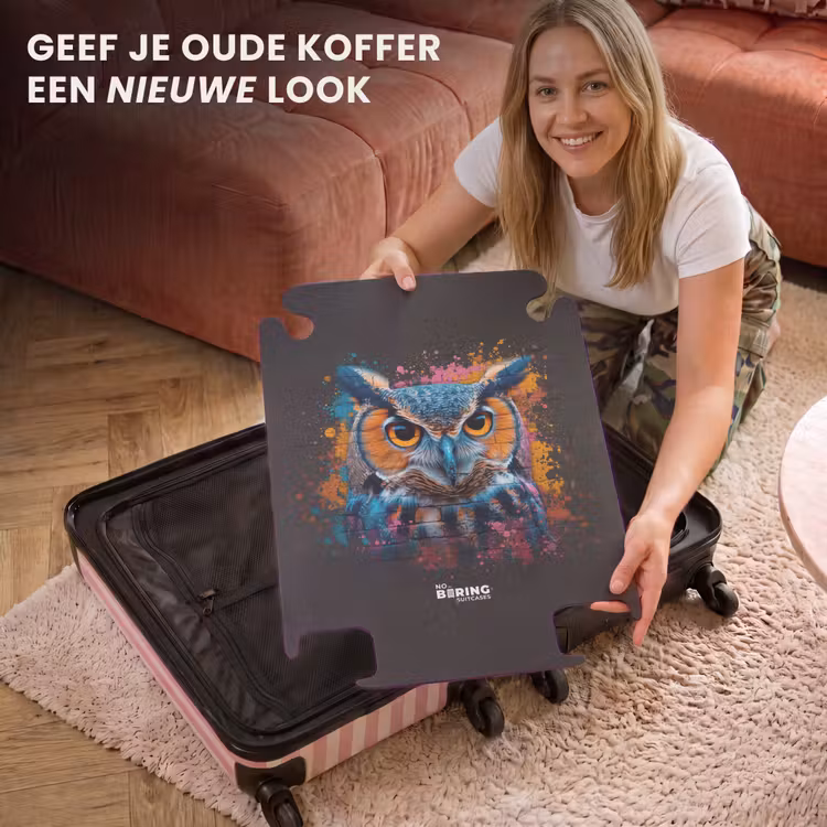 CaseSwap - Uil in kleurrijke graffiti stijl — 3