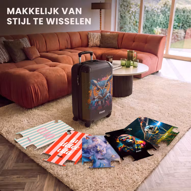 CaseSwap - Uil in kleurrijke graffiti stijl — 5