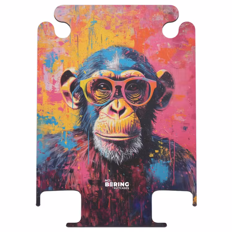 CaseSwap - Chimpansee met bril in graffiti stijl — 1