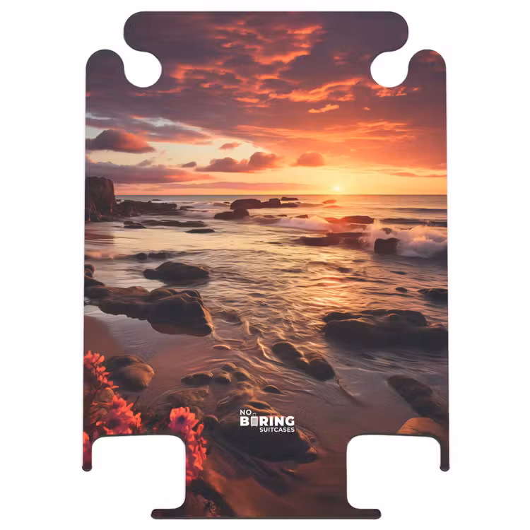 CaseSwap™ - Rotsachtig strand bij zonsondergang — 1