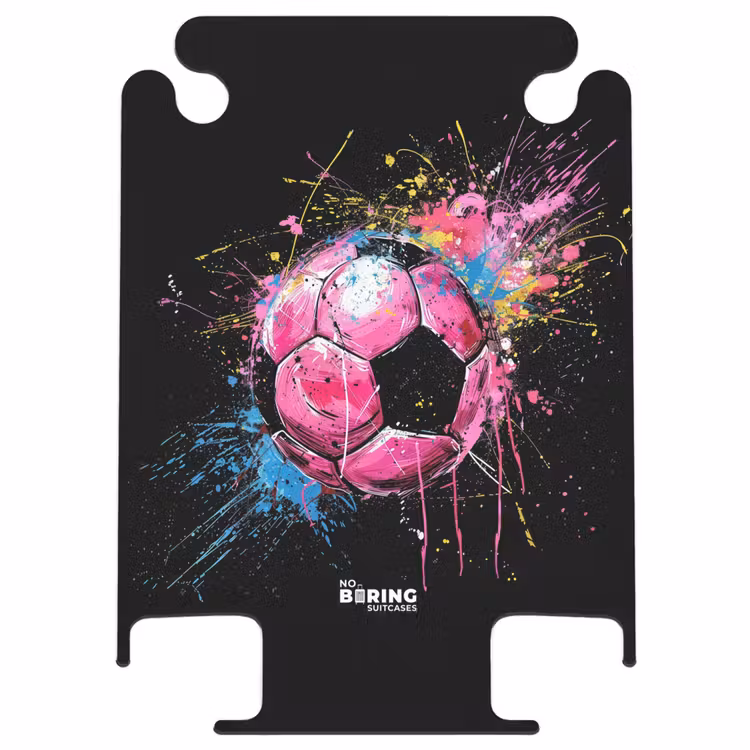 CaseSwap - Roze voetbal met graffiti — 1