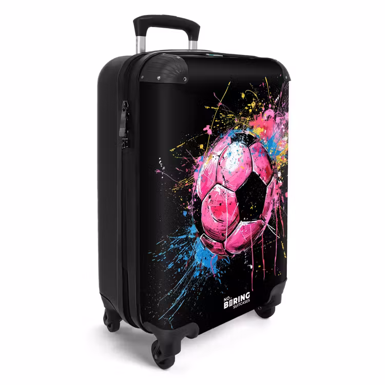 CaseSwap - Roze voetbal met graffiti — 2