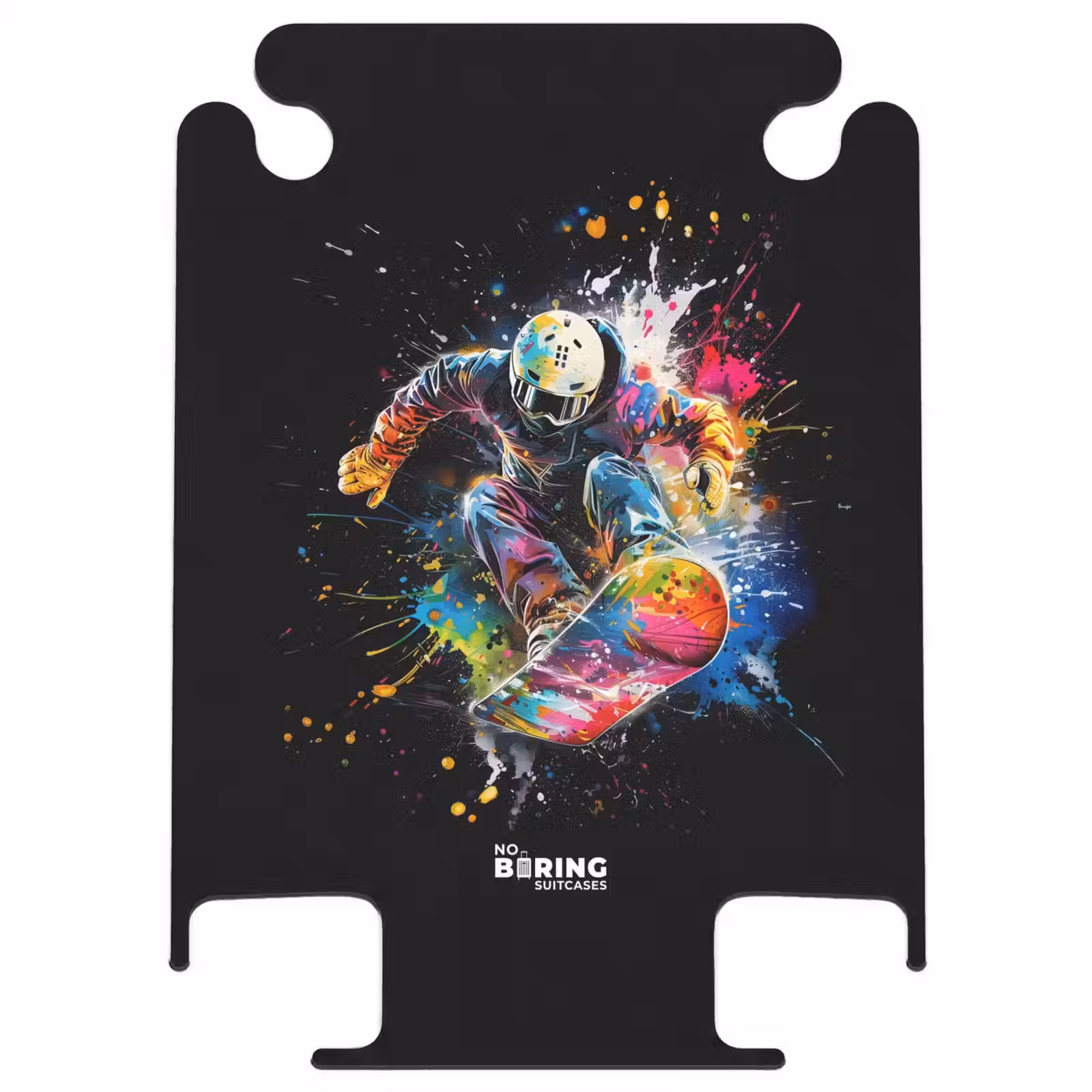 CaseSwap - Snowboarder met graffiti — 1