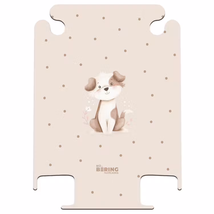 CaseSwap™ - Honden pup omringd door bruine stippen — 1