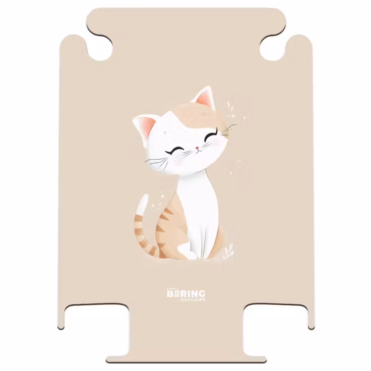 CaseSwap™ - Kitten in de kleuren beige en wit — 1