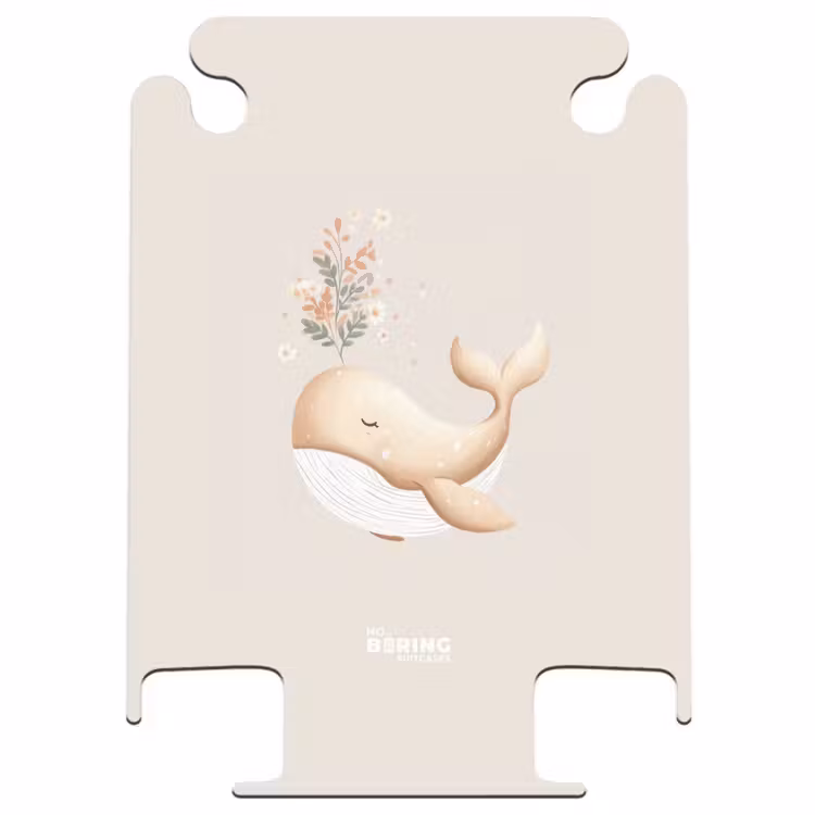 CaseSwap - Walvis in pastel beige kleuren — 1