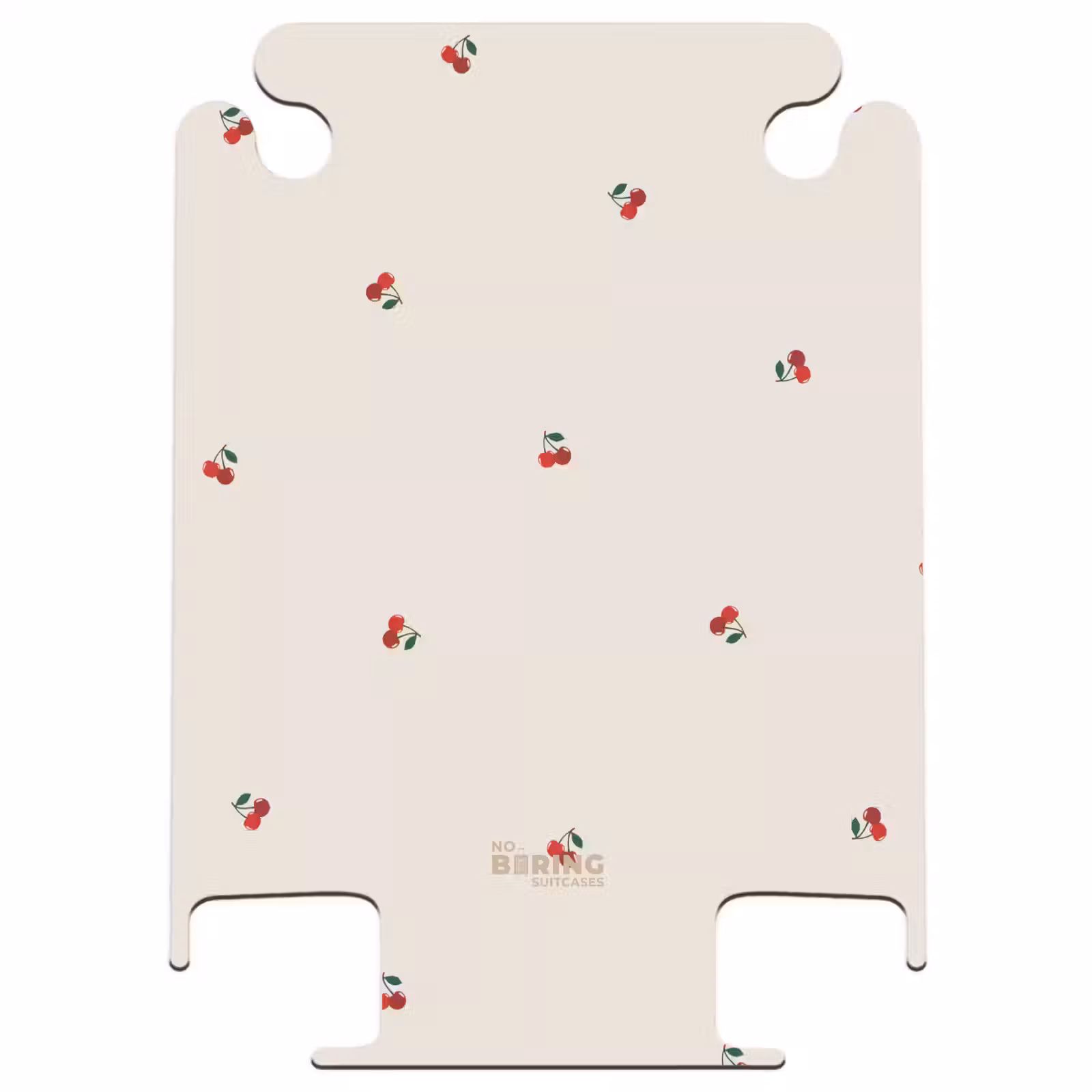 CaseSwap™ - Beige achtergrond met patroon van kleine kersen — 1