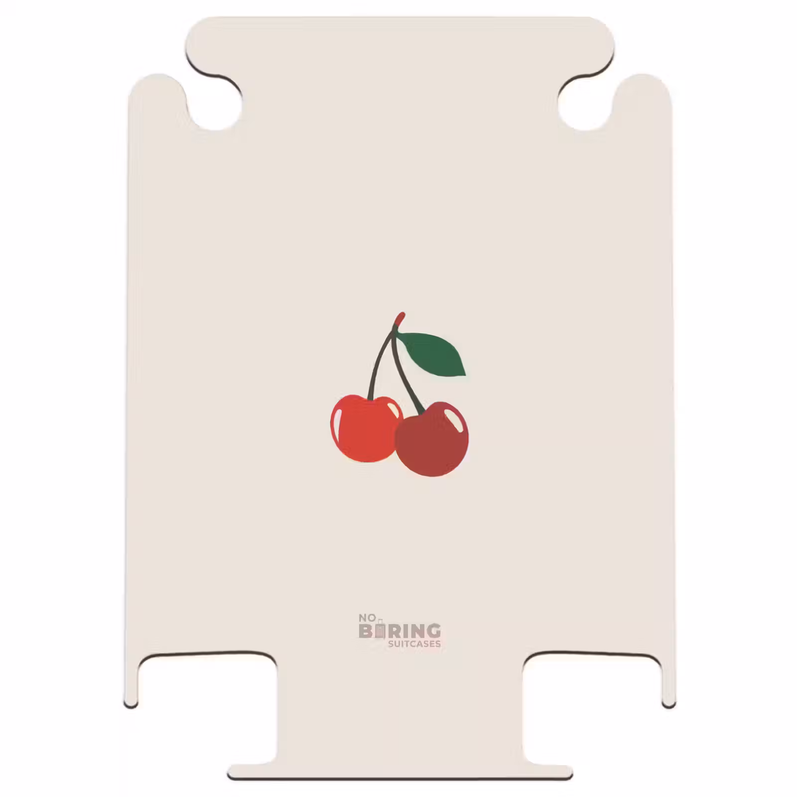 CaseSwap™ - Kers op beige achtergrond — 1
