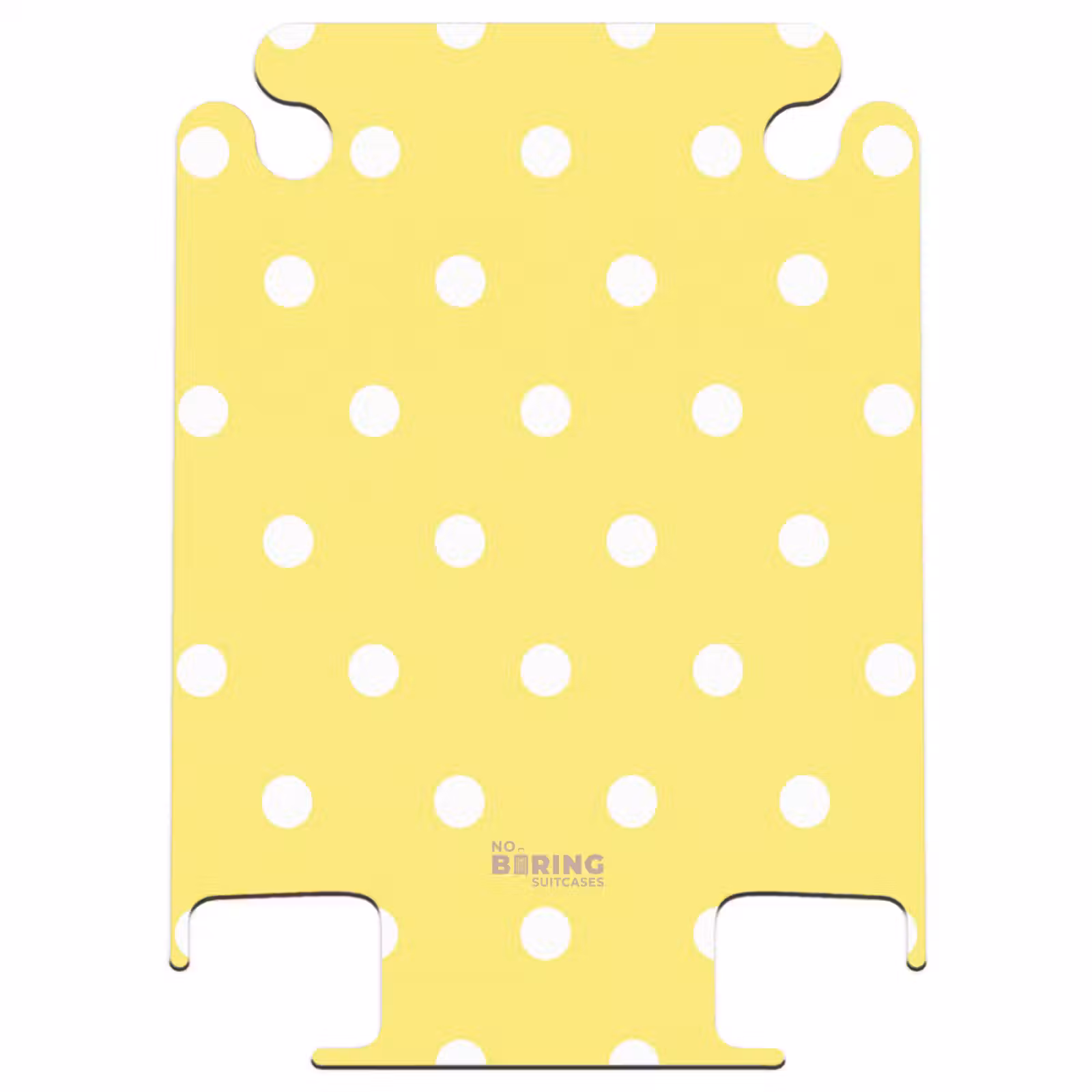 CaseSwap™ - Gele achtergrond met witte stippen — 1