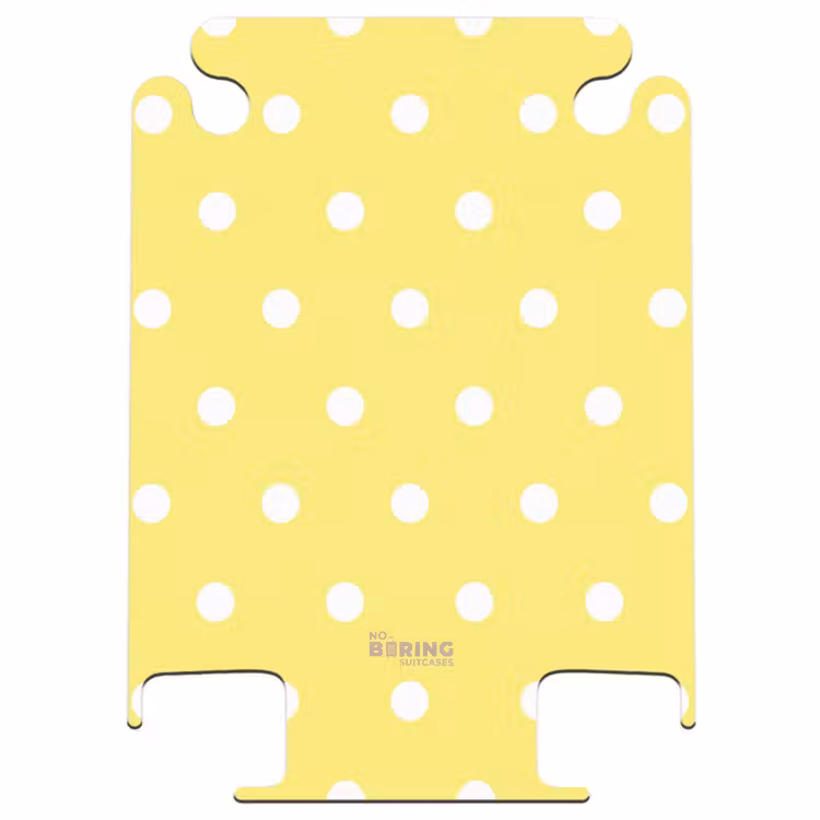 CaseSwap™ - Gele achtergrond met witte stippen — 1