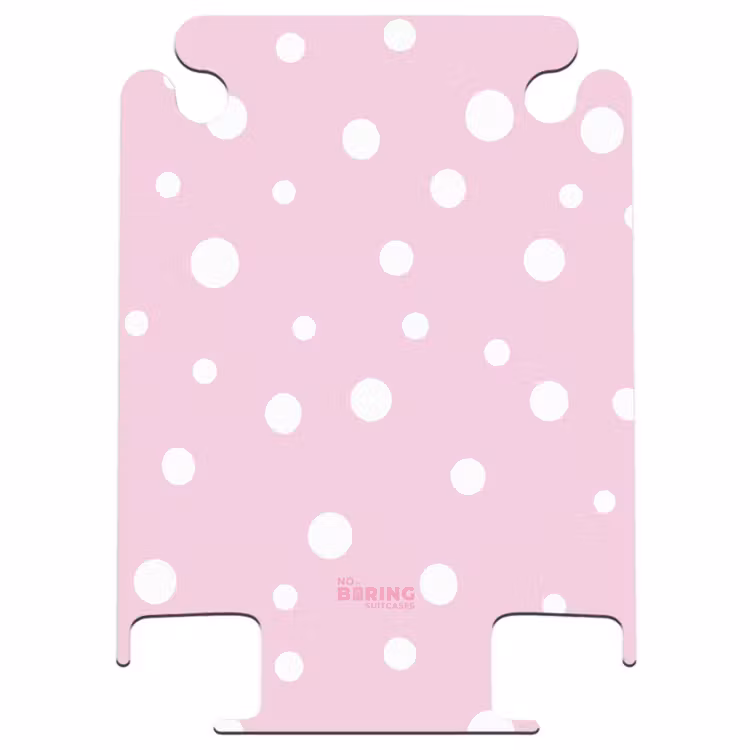 CaseSwap™ - Roze achtergrond met witte stippen — 1