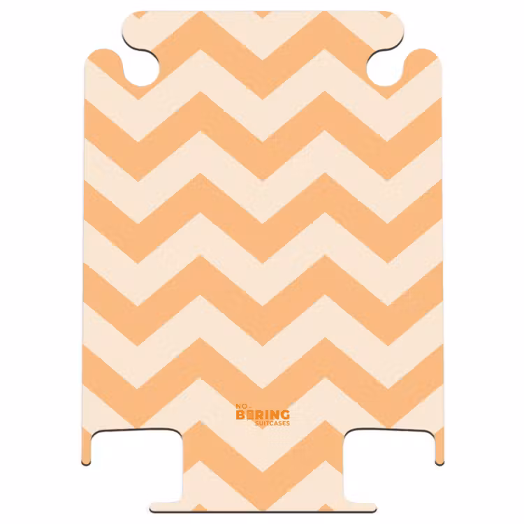 CaseSwap™ - Zigzag patroon in oranje — 1