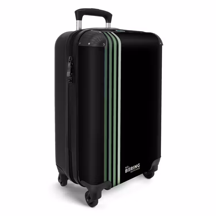 CaseSwap - Zwarte achtergrond met vier verticale groene lijnen links — 2