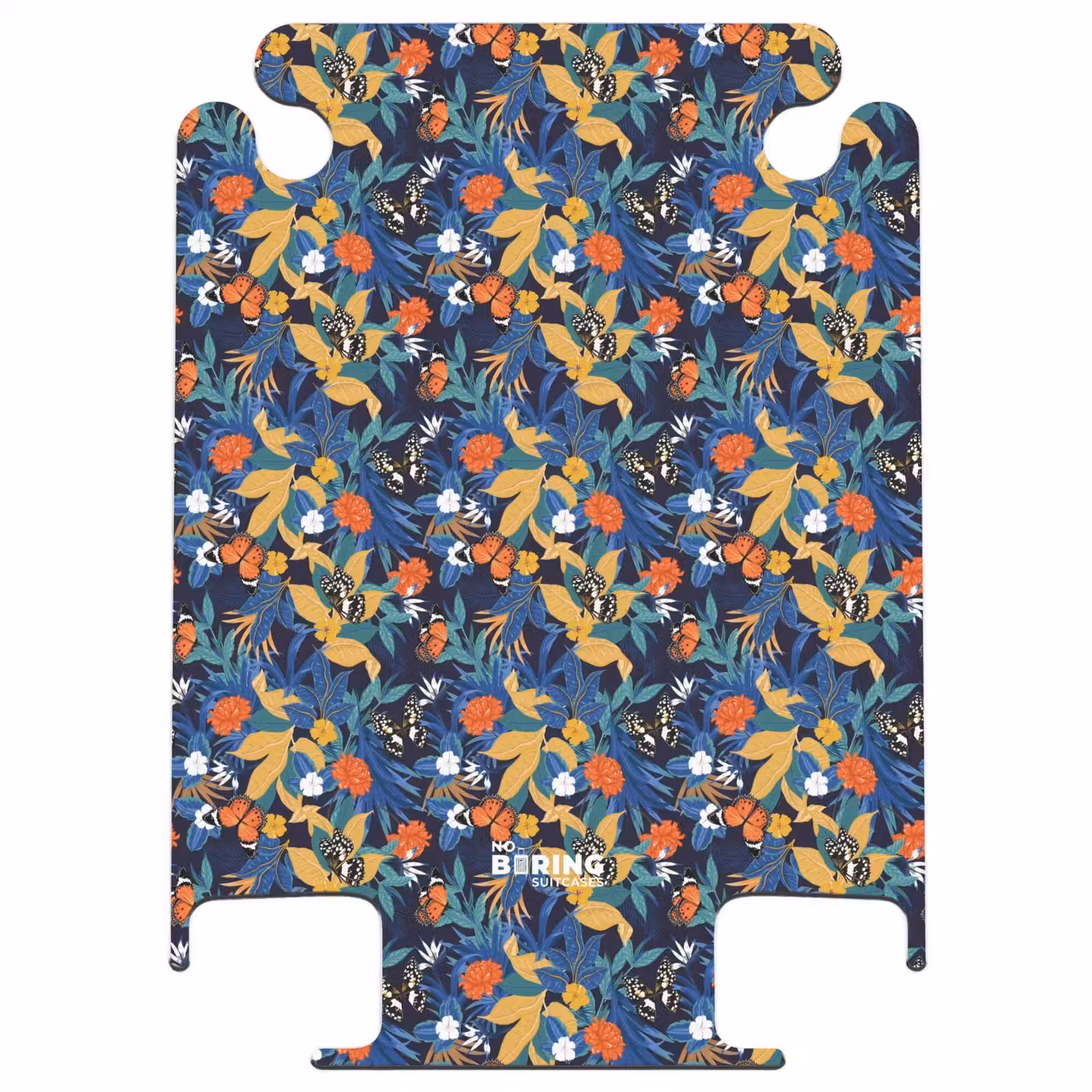 CaseSwap™ - Tropisch vlinder patroon donker blauw — 1