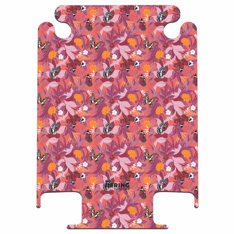 CaseSwap™ - Tropisch vlinder patroon donker roze — 1