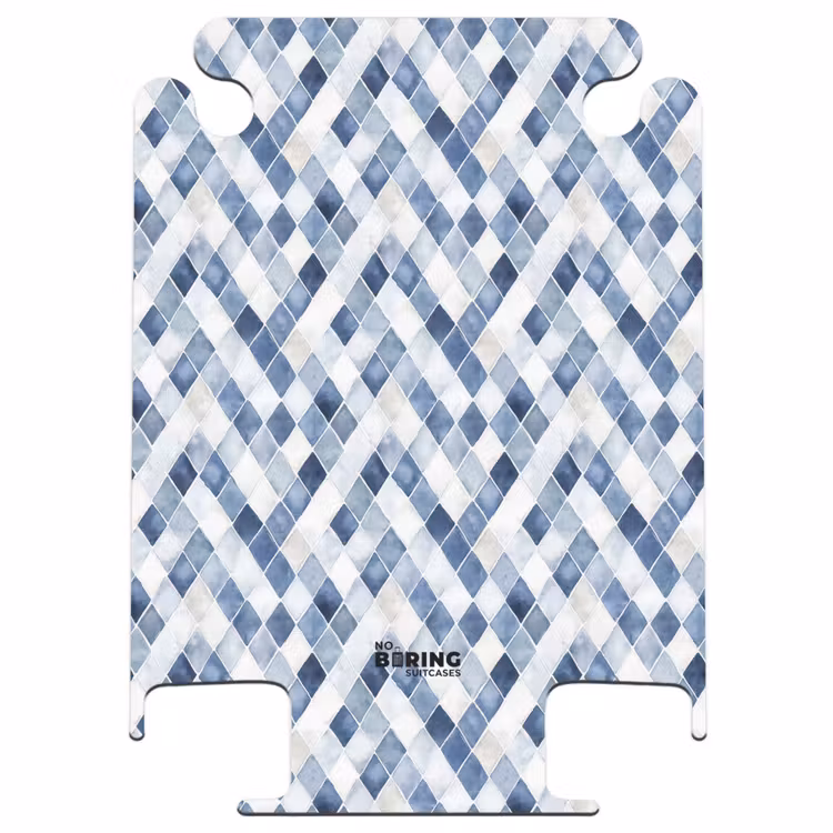 CaseSwap - Ruit patroon blauw — 1