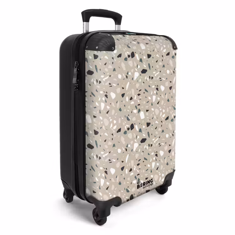 CaseSwap - Terrazzo patroon kleurrijk grijs groen — 2