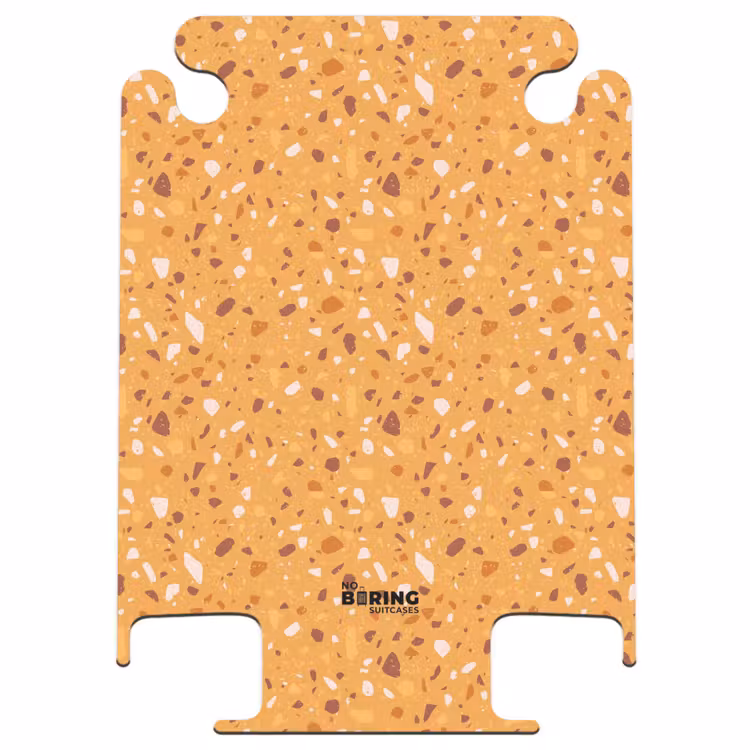 CaseSwap - Terrazzo patroon veelkleurig geel — 1
