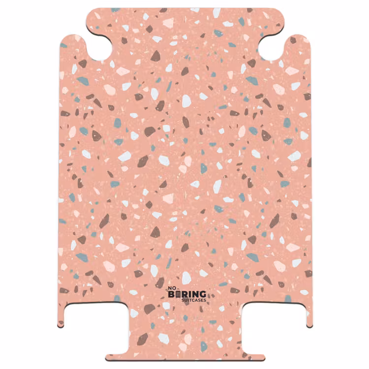 CaseSwap™ - Terrazzo patroon veelkleurig roze — 1