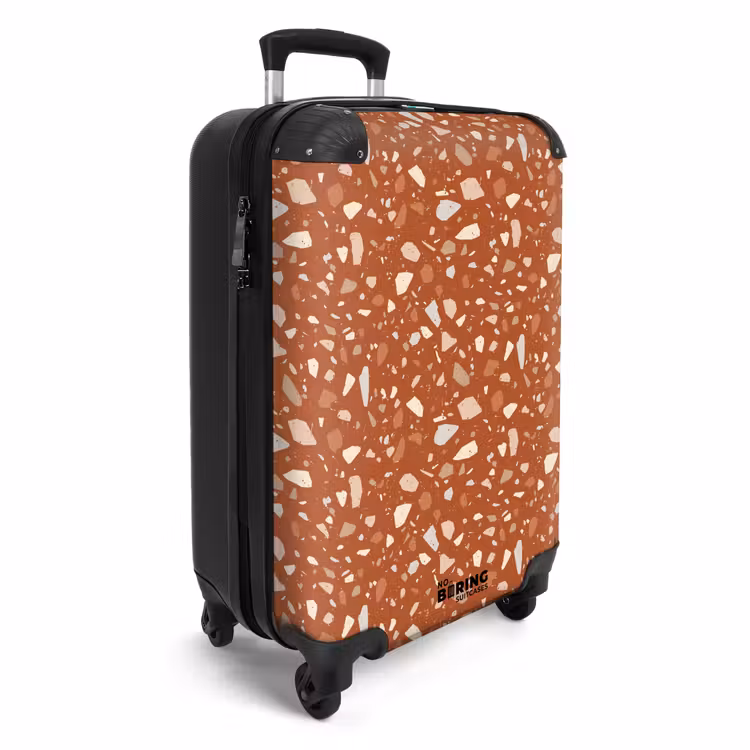 CaseSwap - Terrazzo patroon veelkleurig terracotta — 2
