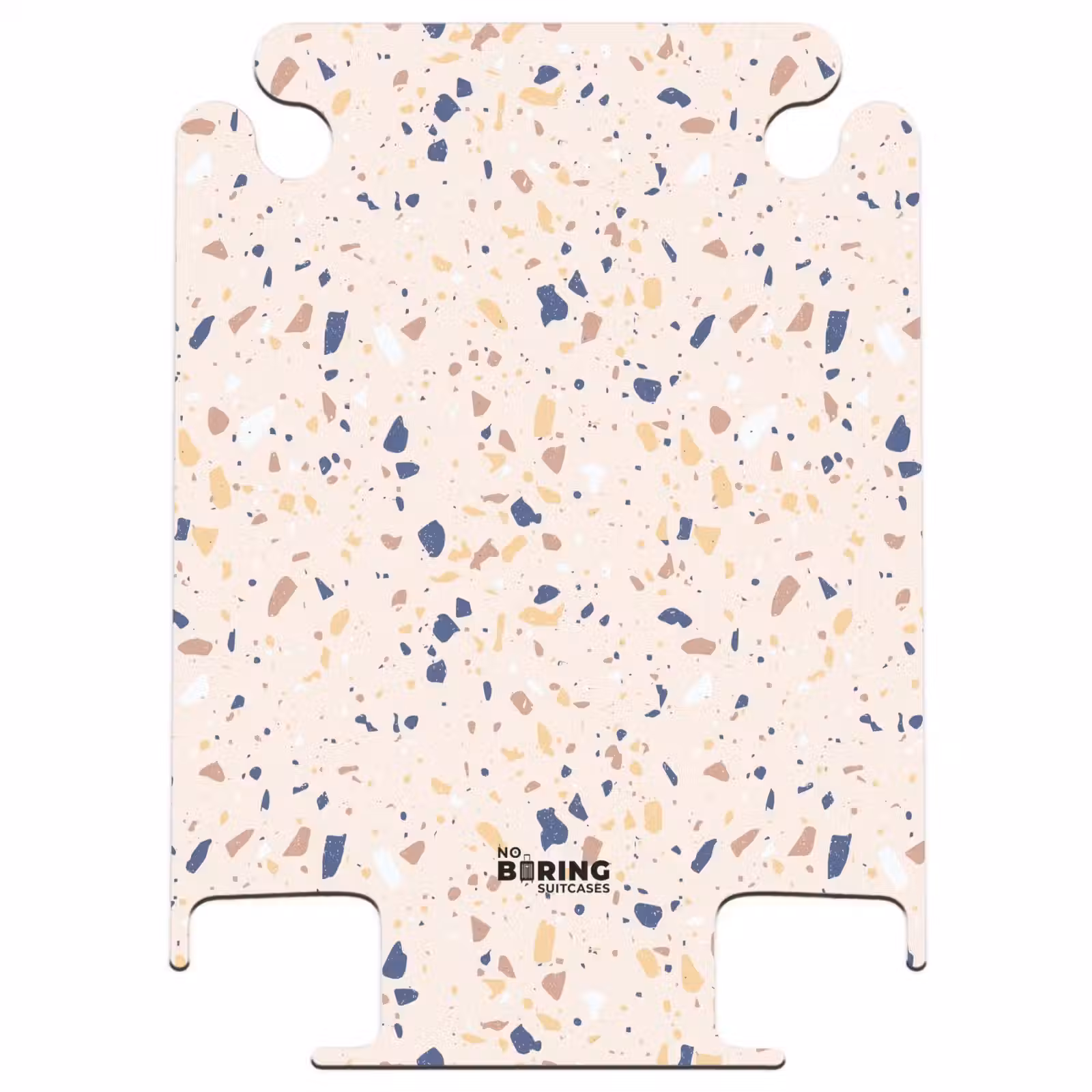 CaseSwap™ - Terrazzo patroon veelkleurig blauw — 1