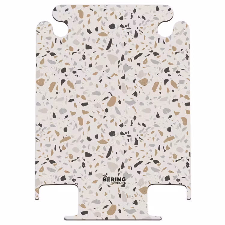 CaseSwap™ - Terrazzo patroon natuurlijk beige — 1