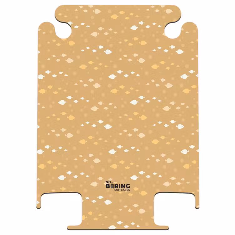 CaseSwap™ - Vissen patroon beige — 1