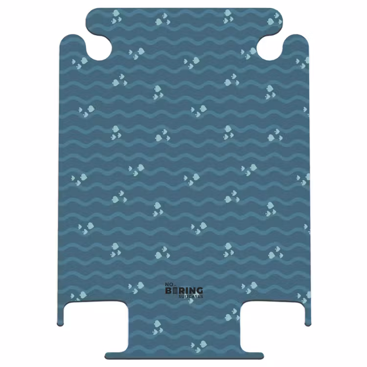 CaseSwap - Zee met vissen patroon groen blauw — 1
