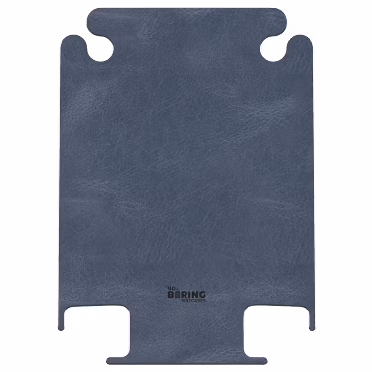 CaseSwap - Lederen look donker blauw — 1