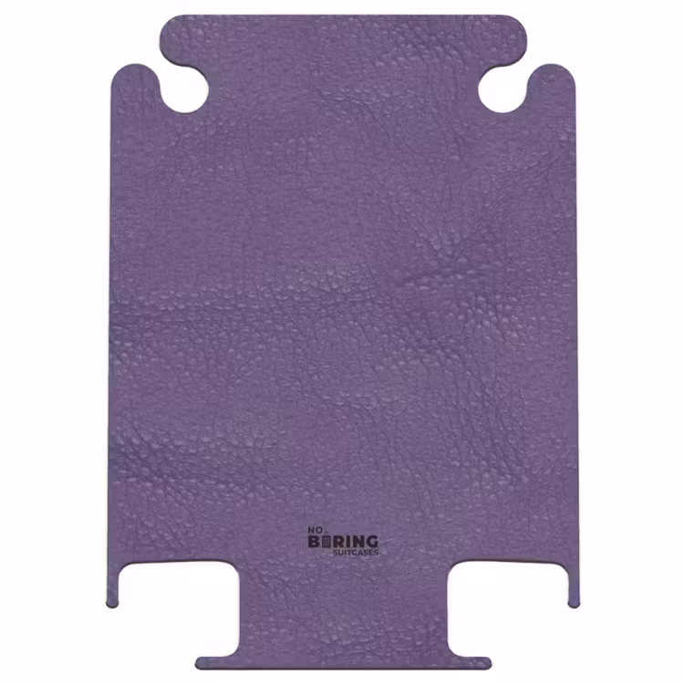 CaseSwap™ - Lederen look violet paars — 1