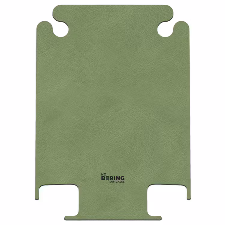 CaseSwap™ - Lederen look mint groen — 1