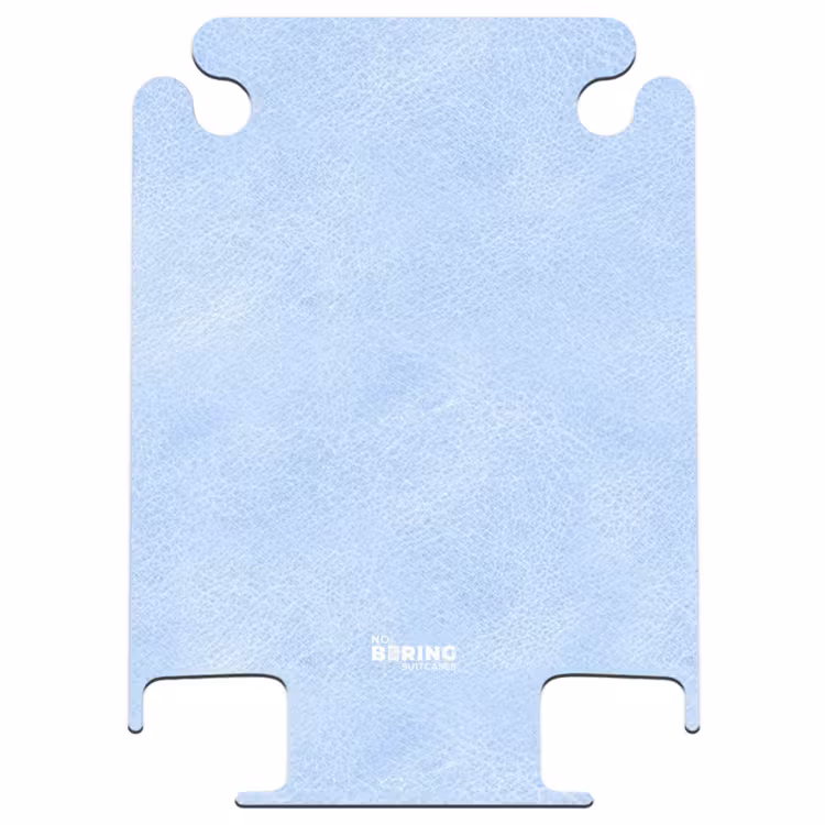 CaseSwap™ - Lederen look licht blauw — 1
