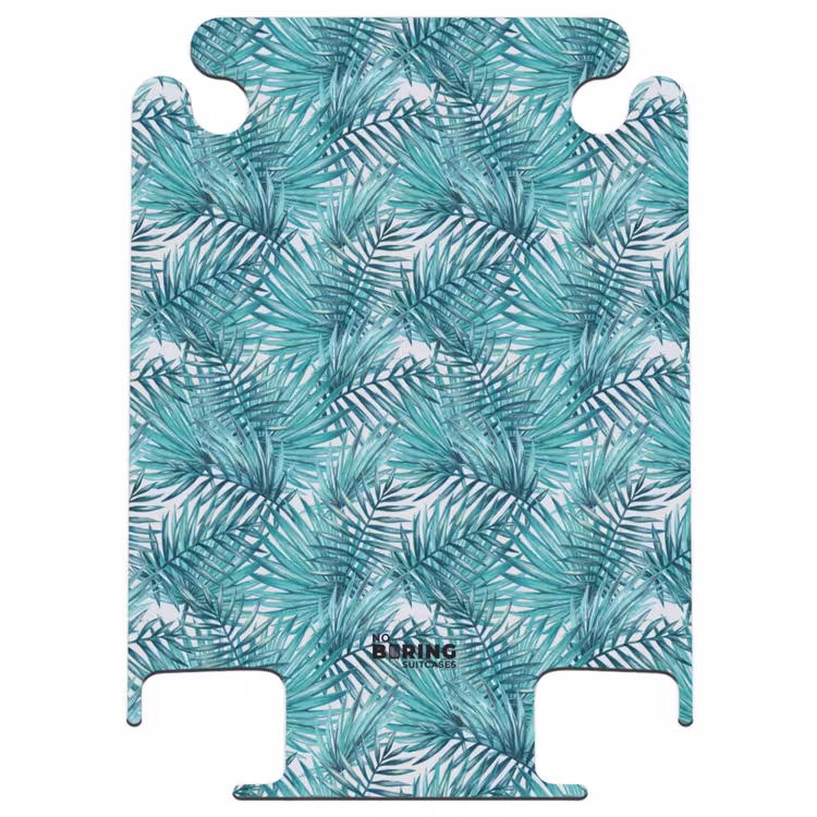 CaseSwap™ - Palm bladeren patroon licht blauw — 1