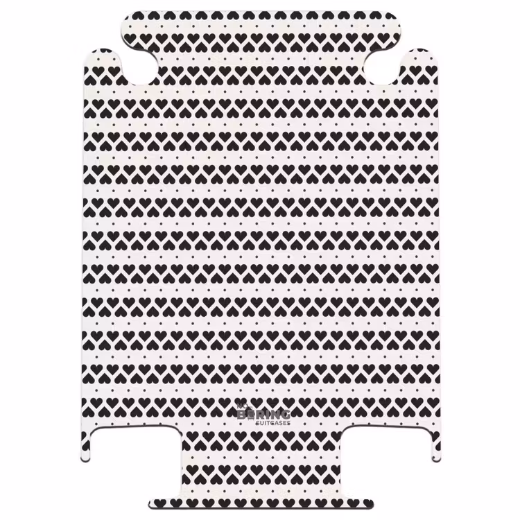 CaseSwap™ - Valentijn gestreept hartjes patroon — 1