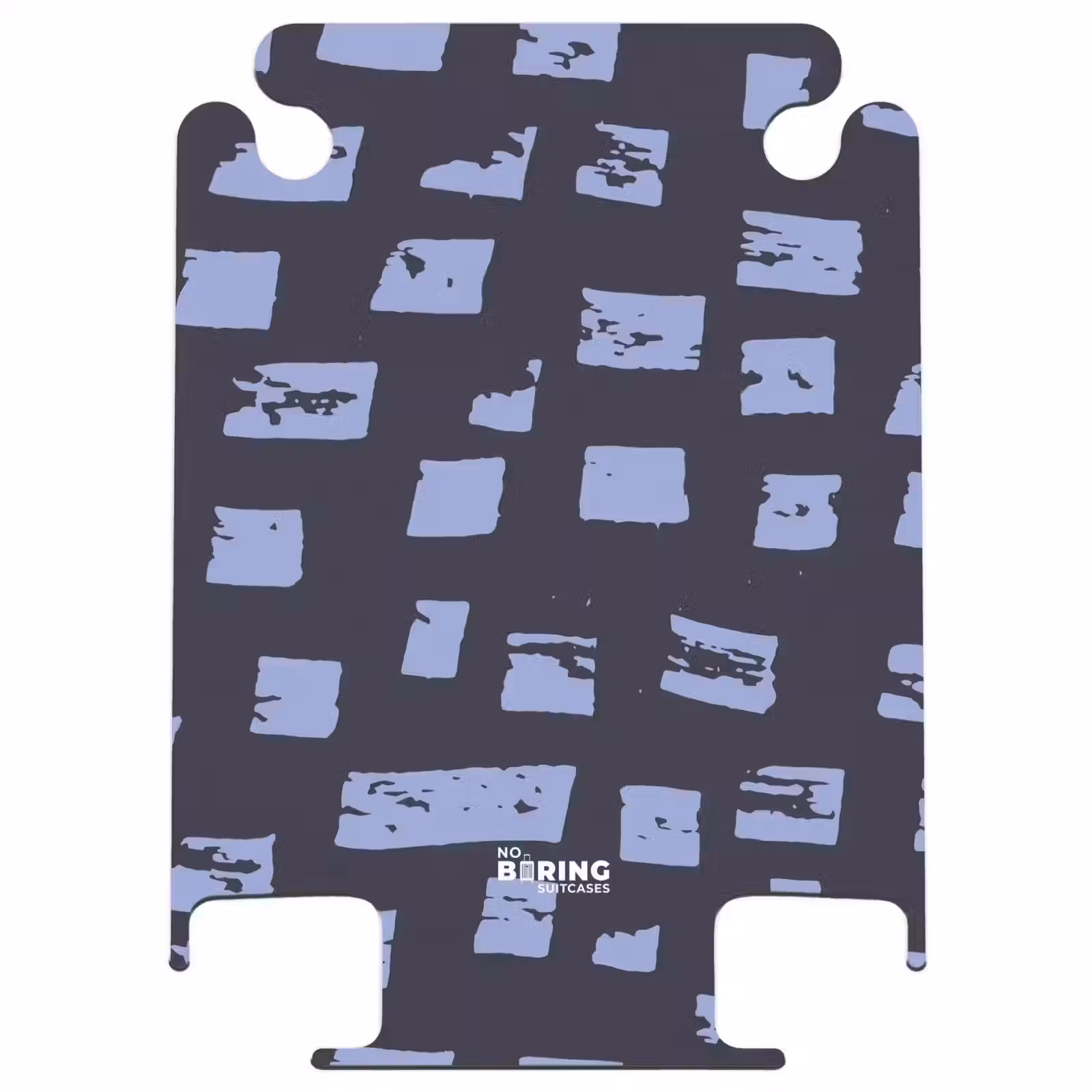 CaseSwap™ - Blauwe blokken op donkerblauwe achtergrond — 1