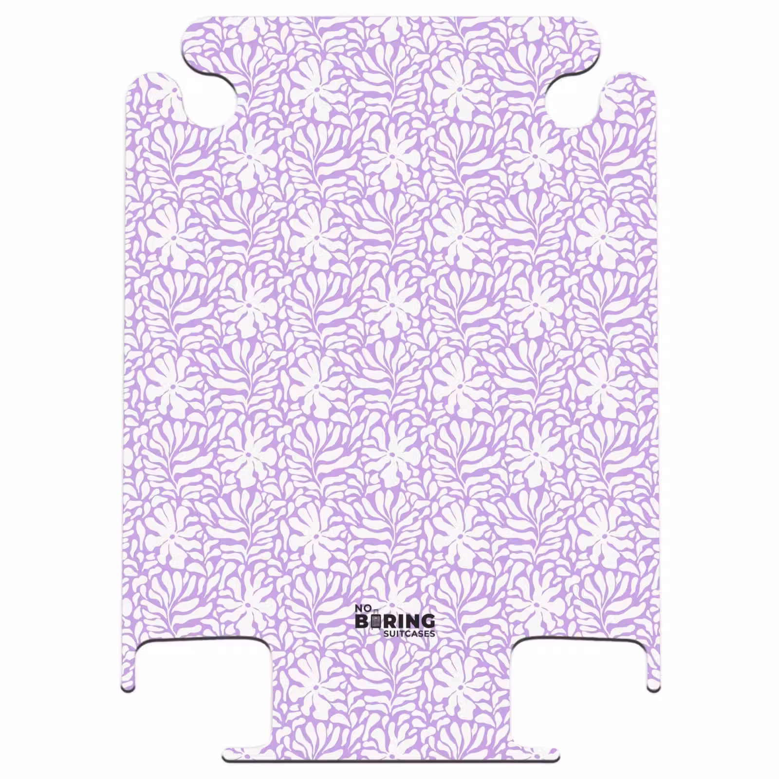 CaseSwap™ - Bloemen en bladeren op paarse achtergrond — 1