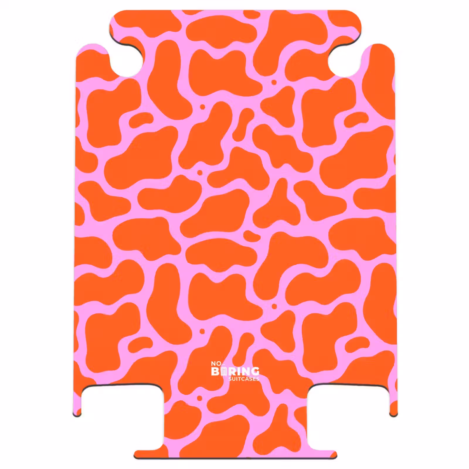 CaseSwap - Organisch vlekkenpatroon in rood en roze — 1
