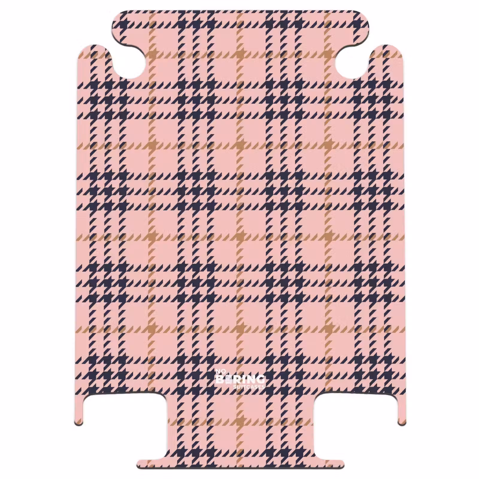 CaseSwap - Roze geruite ruitstructuur symmetrisch — 1