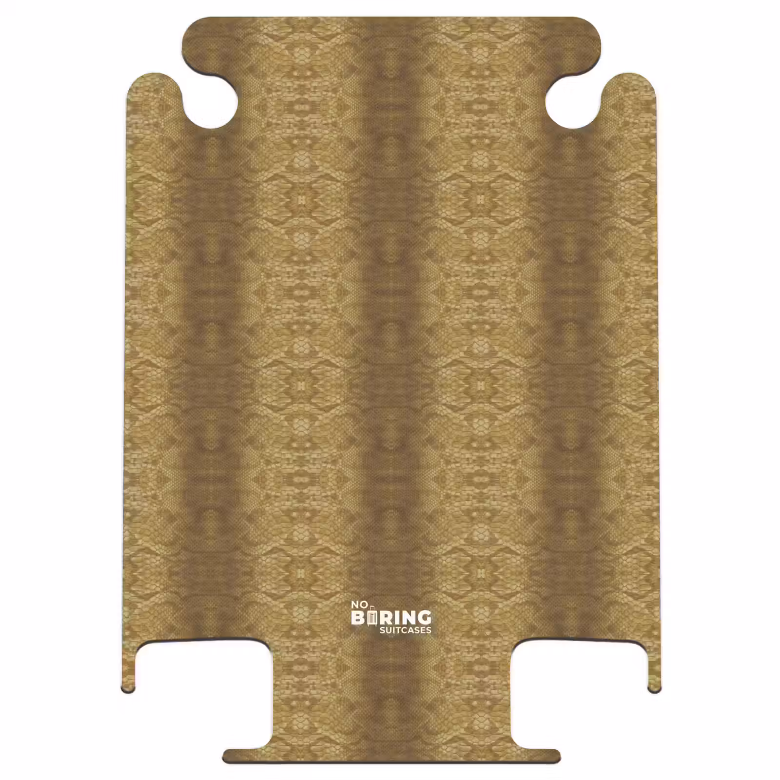 CaseSwap™ - Goud gele slangenhuid met symmetrische schubstructuur — 1