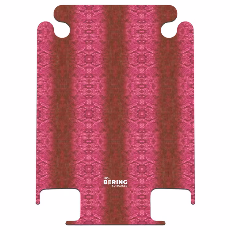 CaseSwap™ - Felroze slangenhuid met symmetrische schubstructuur — 1
