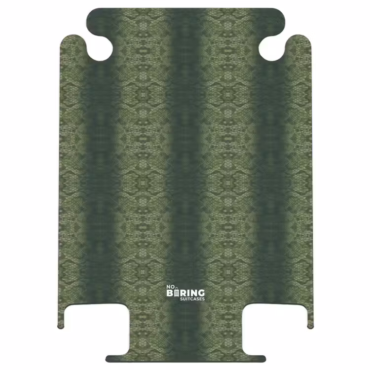 CaseSwap™ - Groen slangenhuid met symmetrische schubstructuur — 1