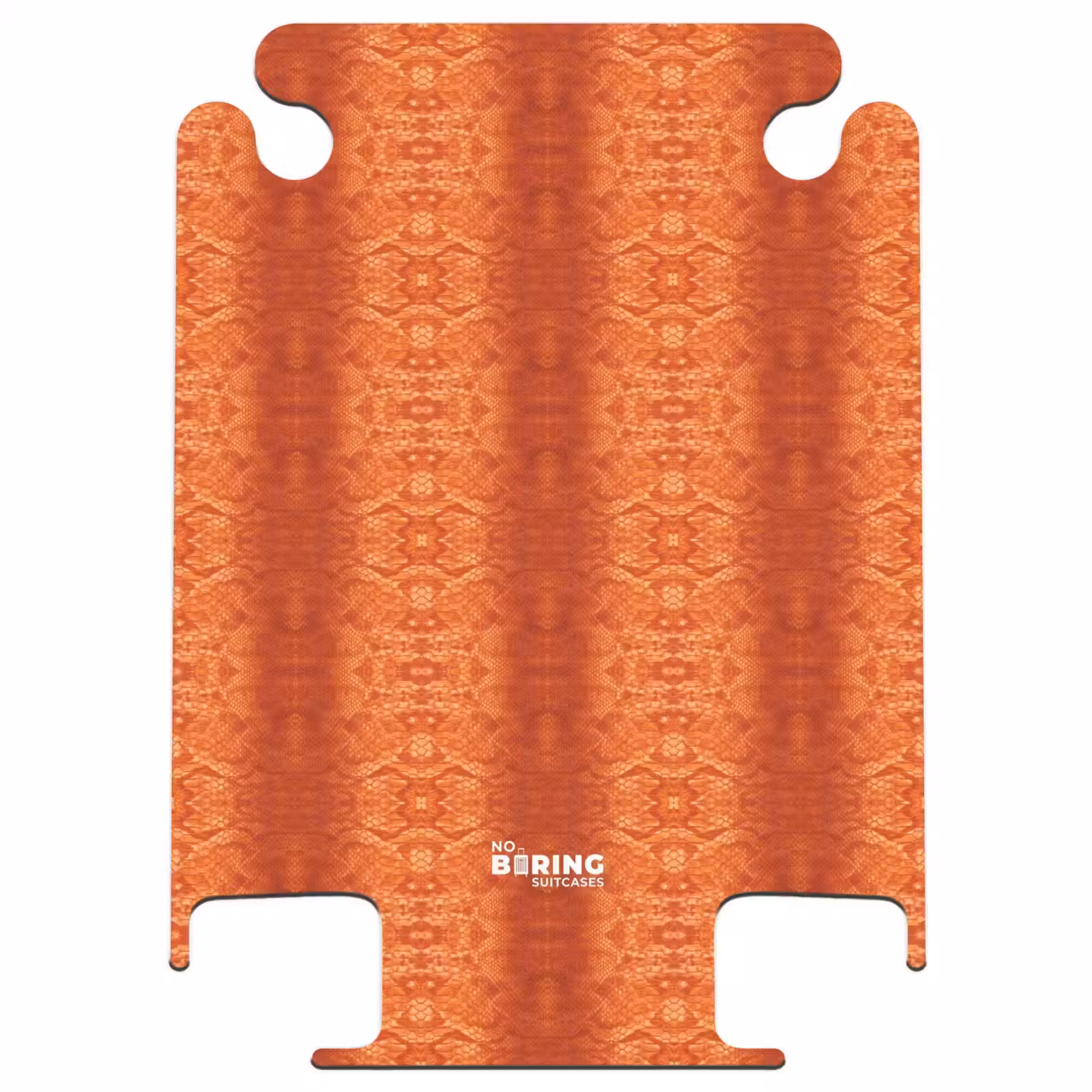 CaseSwap™ - Oranje slangenhuid met symmetrische schubstructuur — 1