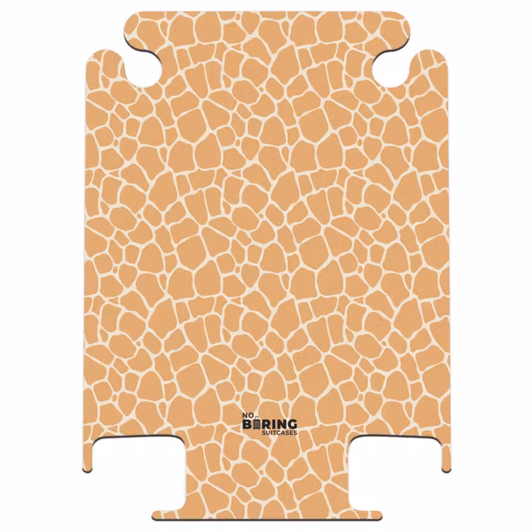 CaseSwap™ - Patroon van giraffeprint in oranje met beige — 1