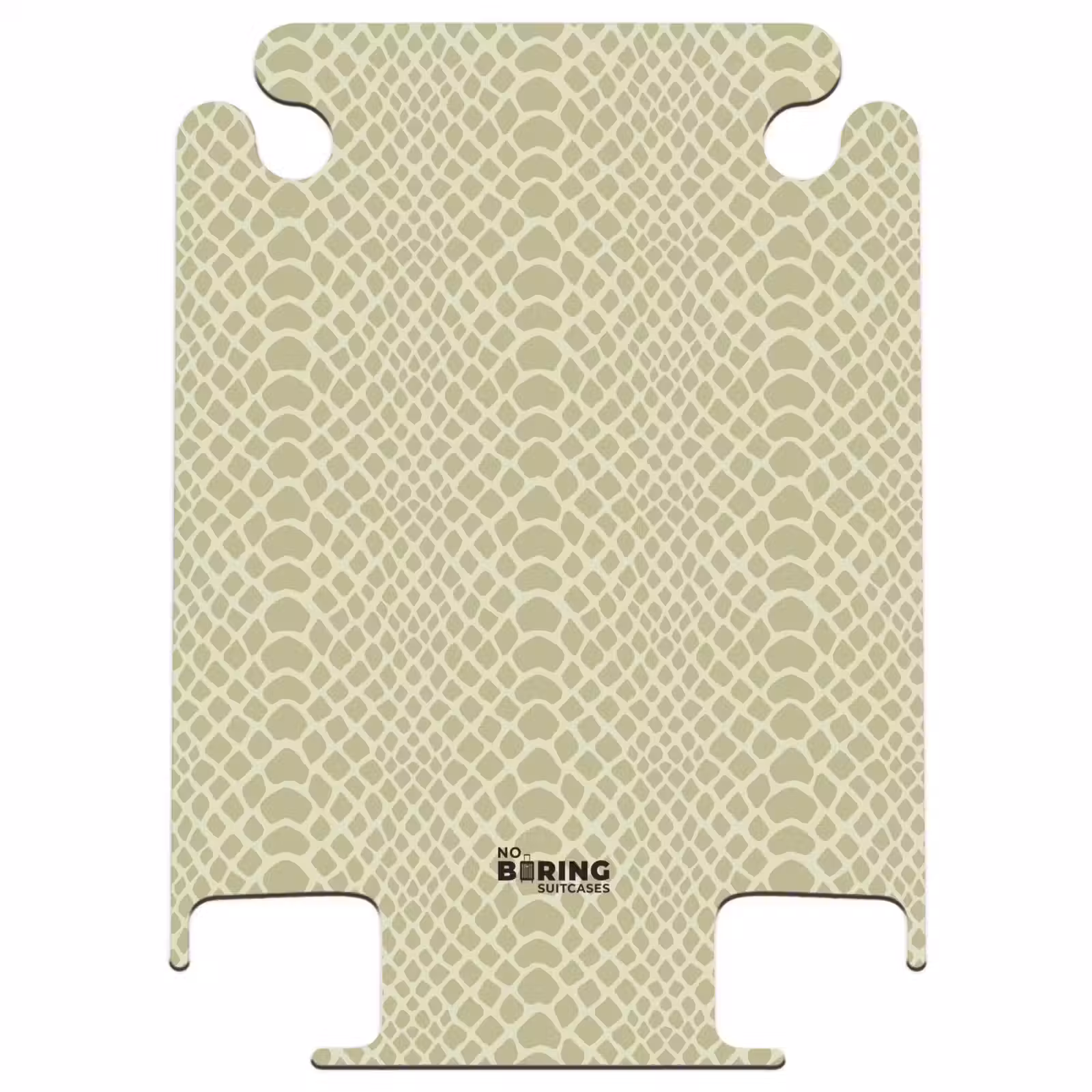 CaseSwap™ - Groene reptielenhuidmotief met symmetrisch patroon — 1