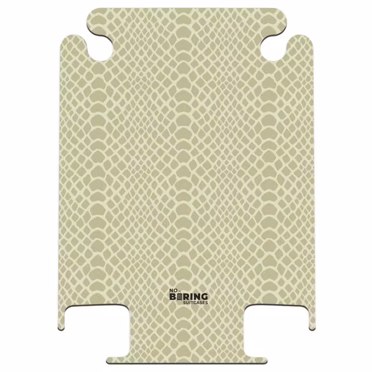 CaseSwap™ - Groene reptielenhuidmotief met symmetrisch patroon — 1