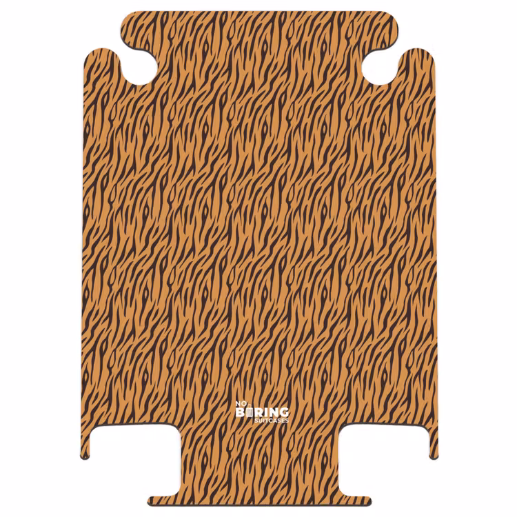 CaseSwap - Oranje tijgerstrepen met vloeiend motief — 1