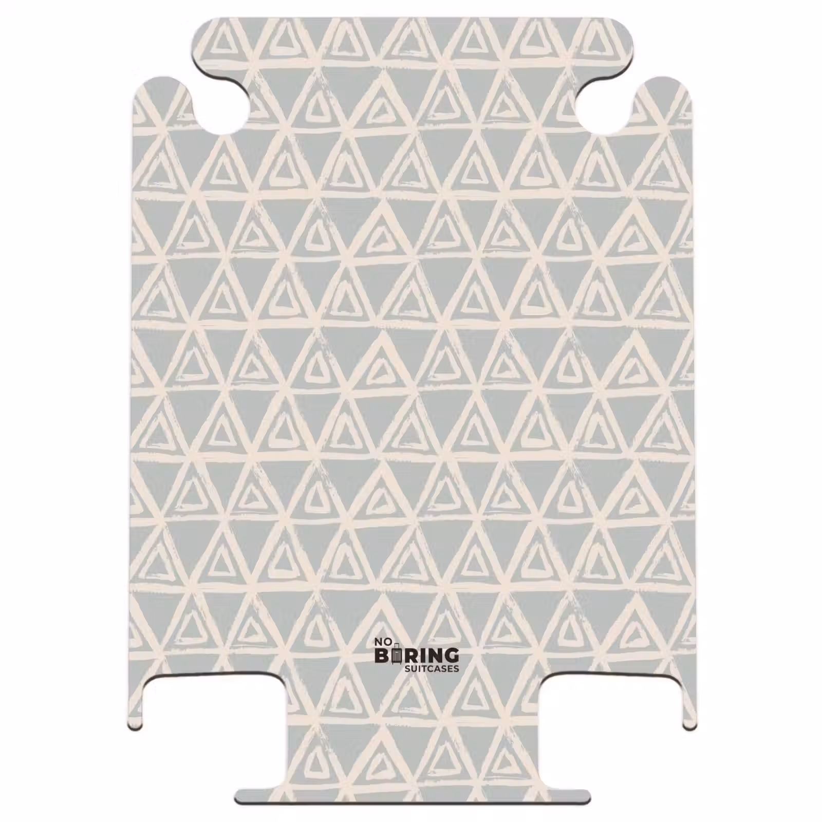 CaseSwap™ - Herhalende driehoekstructuur in pastel — 1