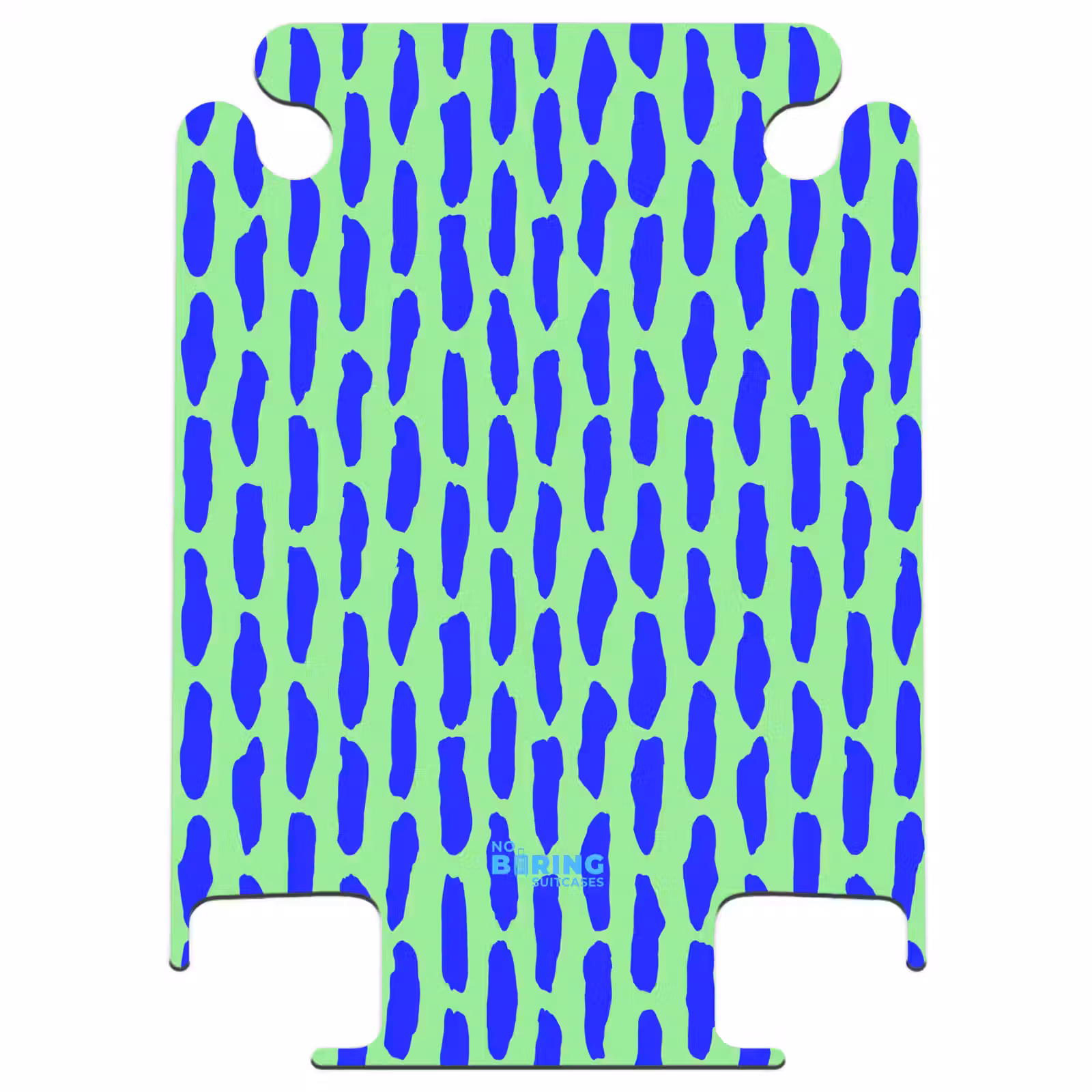 CaseSwap™ - Blauw patroon op mintgroen — 1