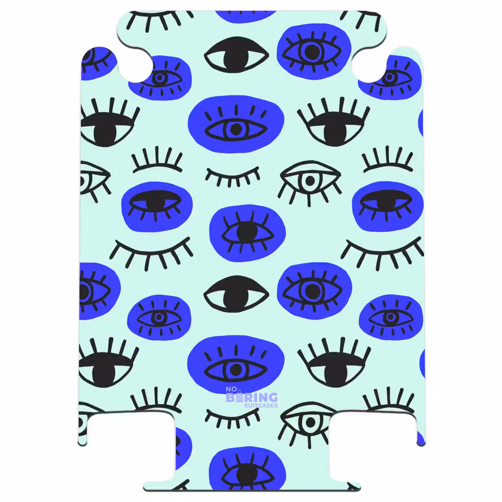 CaseSwap™ - Ogenpatroon in blauw en zwart — 1
