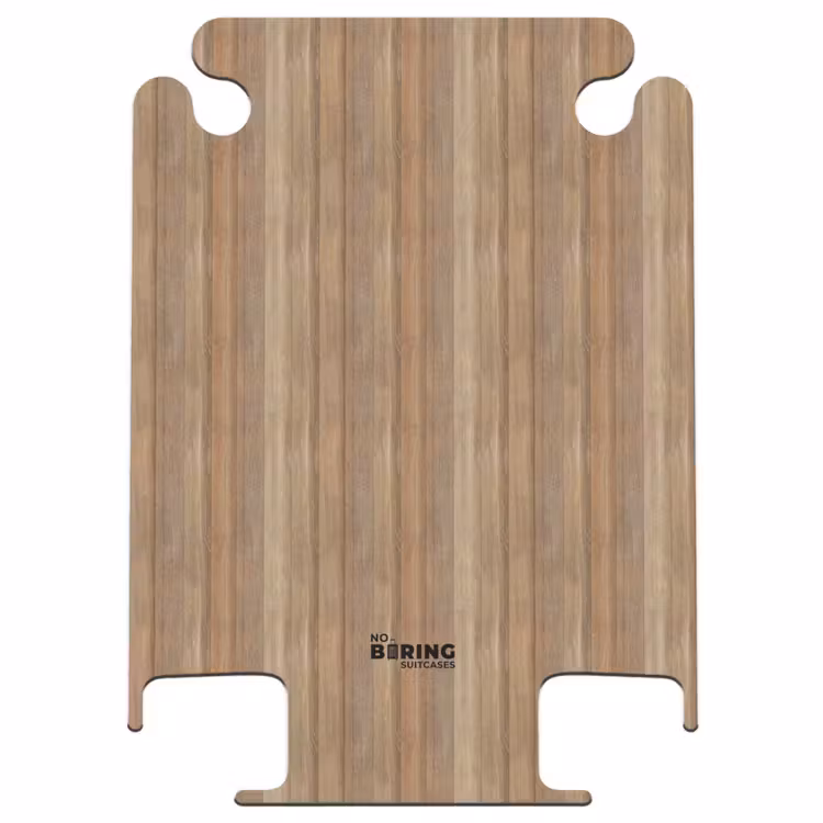 CaseSwap™ - Warme houttint met verticale planken — 1